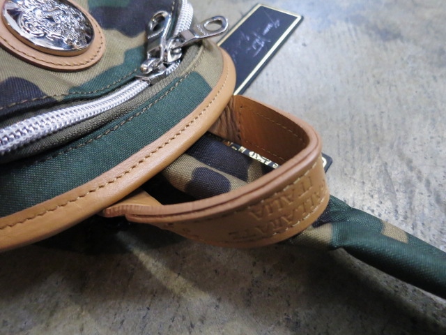 別注CAMO生地 One Shoulder BODY BAG ・・・ By Orobianco_d0152280_1632696.jpg