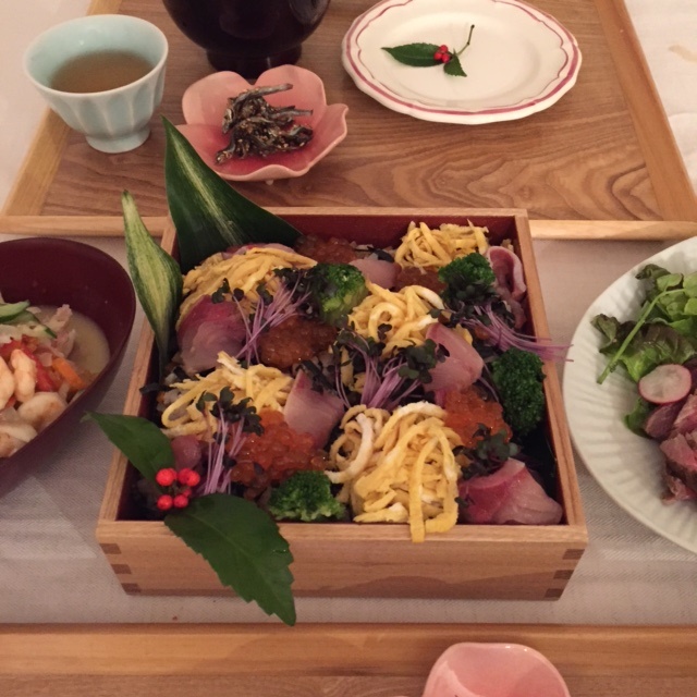 元旦の夜ご飯＊_f0018985_18405448.jpg