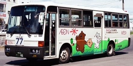 くしろバス 三菱P-MK117J +呉羽_e0030537_00520760.jpg