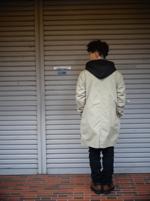 STUSSY NYLON TRENCH COAT_a0221253_18513190.jpg