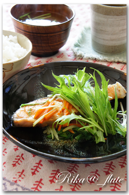 鮭のさっぱり味噌焼き 【アンチエイジング・血行促進・疲労回復などに】_c0103827_12452785.jpg