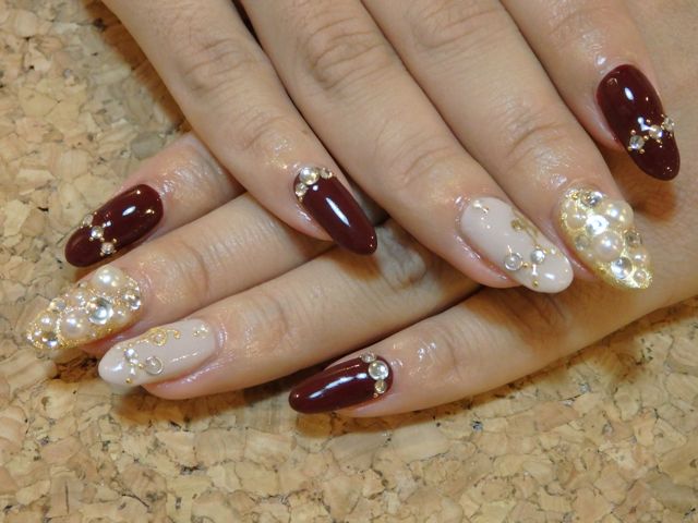 Burgundy Nail_a0239065_13105332.jpg