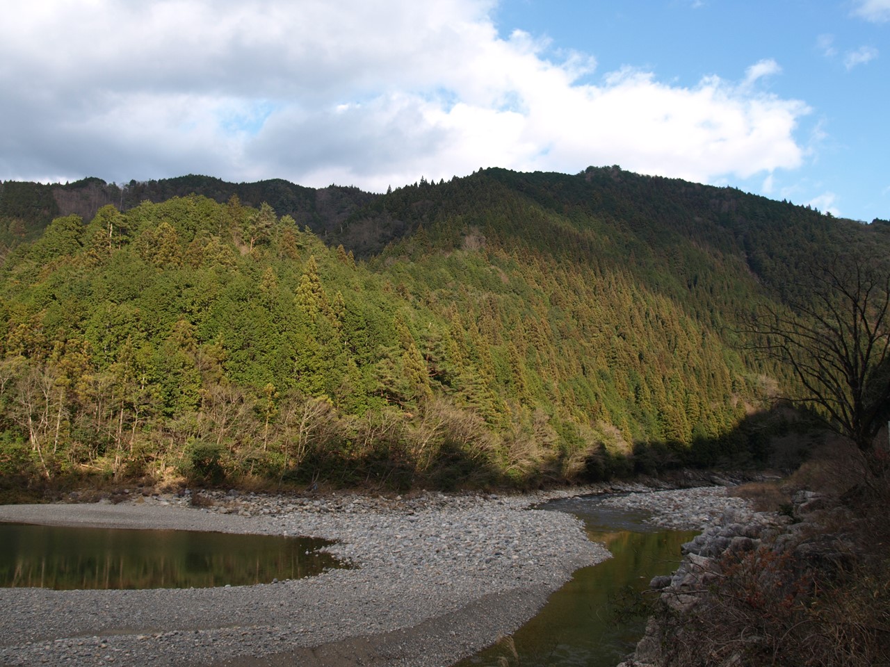 『板取川と渓谷と下根(しもね)池の風景・・・・・』_d0054276_19424266.jpg