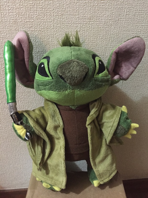 STITCH as YODA 。_c0180009_11402817.jpg