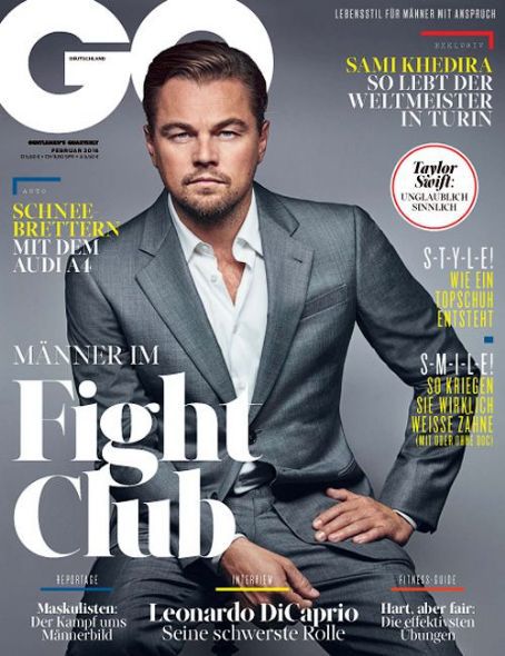 雑誌「GQ」ドイツ版の表紙がレオ☆ : Leonardo DiCaprio