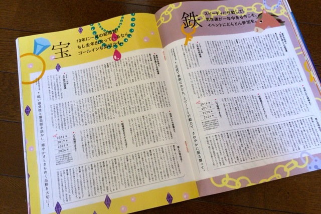 イラスト担当 Anan No 1984 16年前半 あなたの恋と運命 中森じゅあんの算命学が示す 出会い と 結婚 への道 松尾たいこブログ 私だけの色を探して