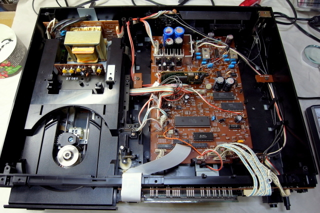 DENON DCD-1300 再修理 : 岡山ジャンク倶楽部 DENON DCD-1300 再修理 : 岡山ジャンク倶楽部