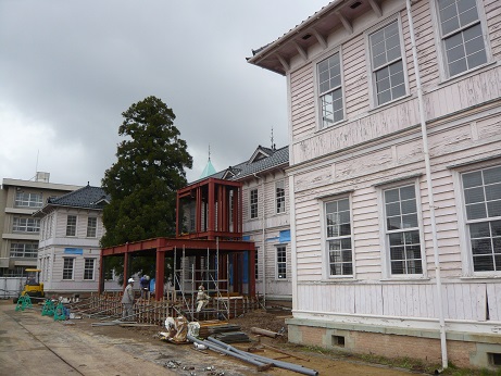 進捗状況「金沢くらしの博物館リニューアル工事（建築工事）」_d0095305_15245422.jpg