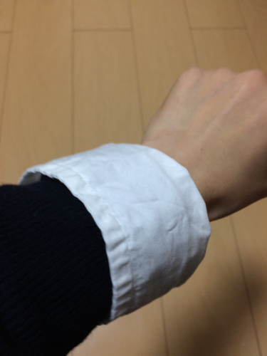 意外と知らないこなれ感のある折り返し方。_d0336521_12282573.jpg