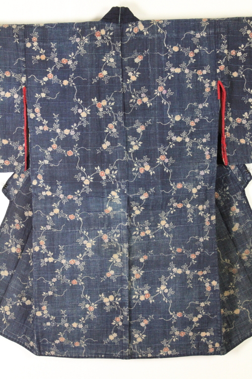 古布　木綿　型染　麻　野良着　Japanse Antique Textile Katazome hemp Noragi_c0325097_16265047.jpg