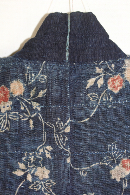 古布　木綿　型染　麻　野良着　Japanse Antique Textile Katazome hemp Noragi_c0325097_16303271.jpg