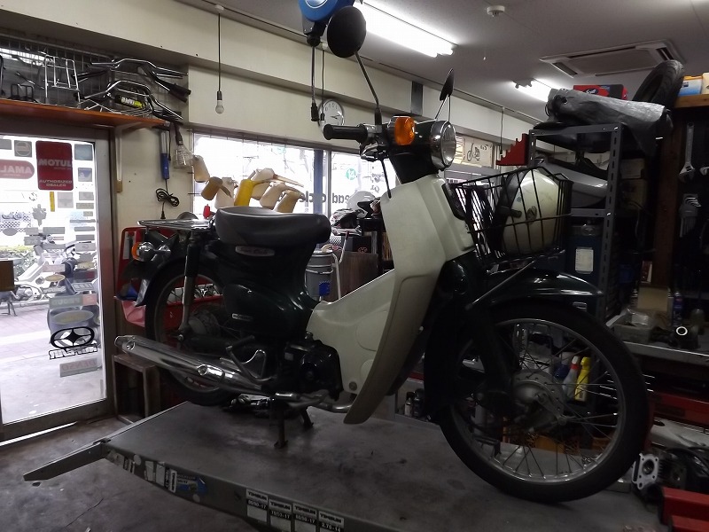 スーパーカブ50FIフルオーバーホール作業その1 : モーター スーパーカブ50FIフルオーバーホール作業その1 : モーター