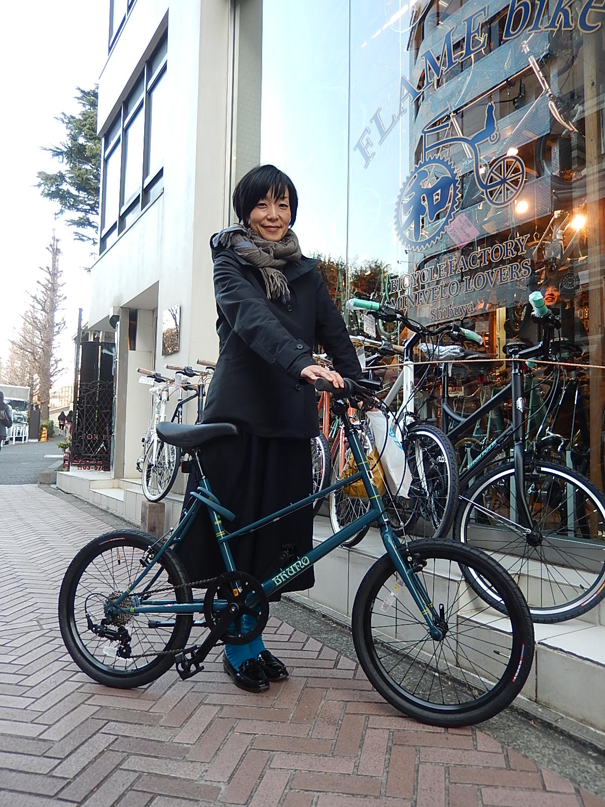 1月16日　渋谷　原宿　の自転車屋　FLAME bike前です_e0188759_1841792.jpg