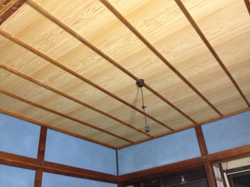竿縁天井 イナゴ天井 金澤町家改修ものがたり