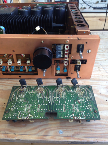 SANSUI AU-D907F 修理 : 五加音響研究所のオーディオ修理と製作