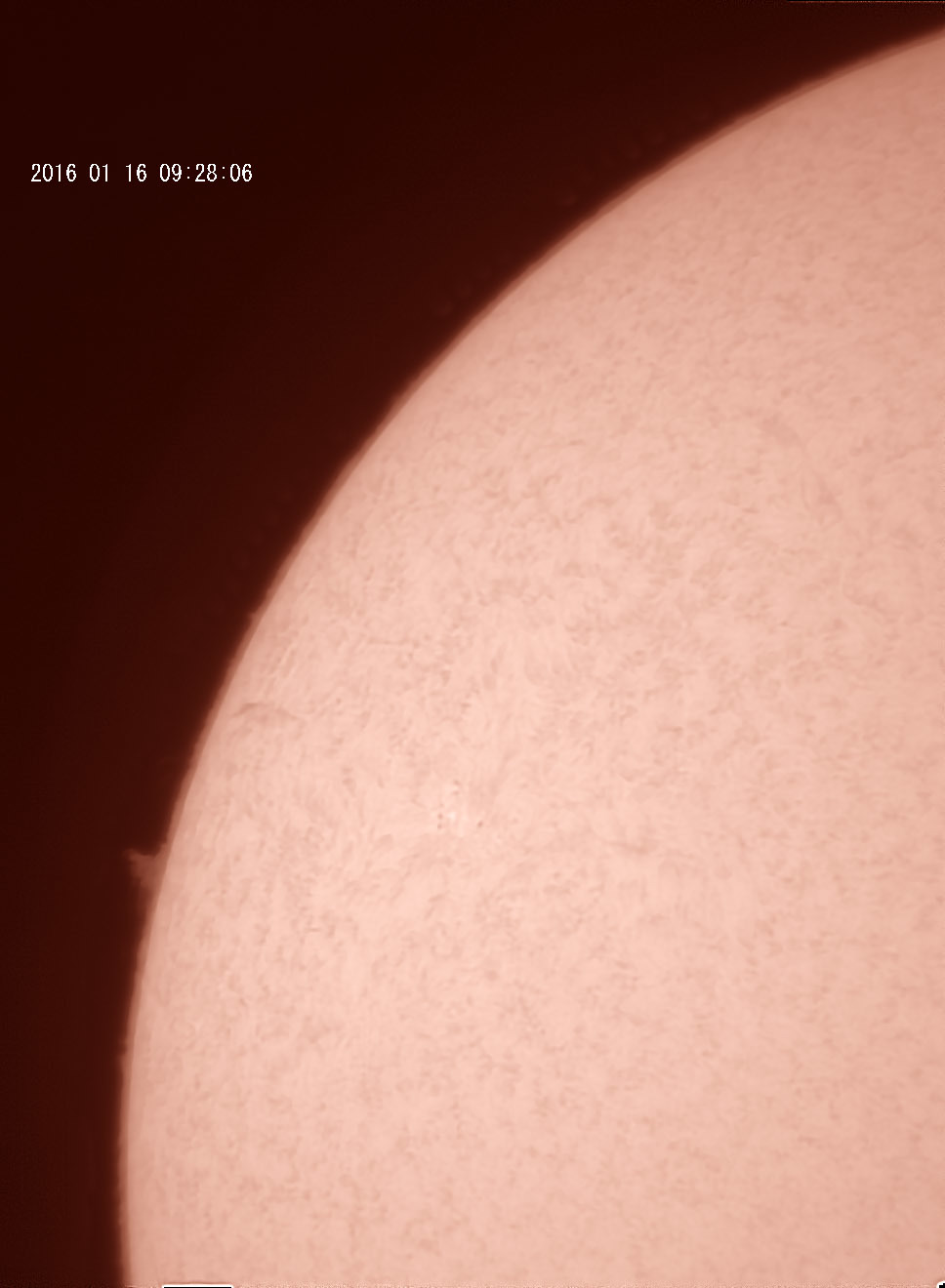 1月16日の太陽_e0174091_11210241.jpg