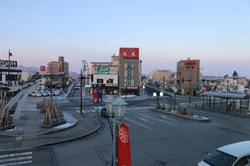 朝の米沢駅への散歩　1月1７日（小寒・末候）　雉始めて雊（きじ　はじめて　なく）・・・２_c0075701_1545255.jpg