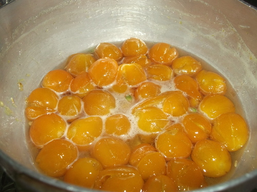 金柑の甘露煮..風邪予防!_b0137932_1421279.jpg
