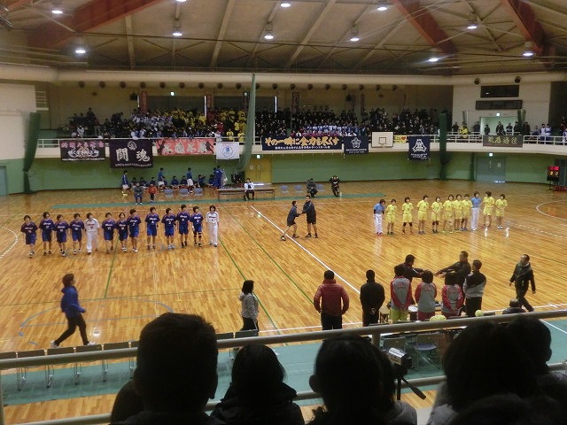 富士高女子ハンドボール部 新人戦県大会6年ぶり2回目の優勝!!_f0141310_713165.jpg