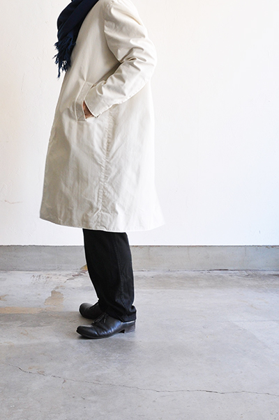 NO CONTROL AIR　C/N Weather Cloth Coat (Resin White)_d0120442_10525252.jpg