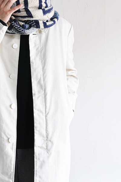 NO CONTROL AIR　C/N Weather Cloth Coat (Resin White)_d0120442_1054518.jpg