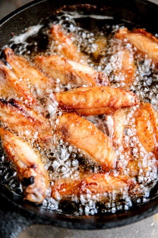 スキレット クイニーアマン風フレンチトースト の巻 / チキングリル焼き 唐揚げ_d0034447_18432883.jpg