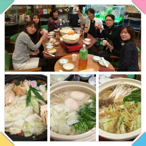 寒波到来!新年会&歓迎会_b0328361_23040839.jpg