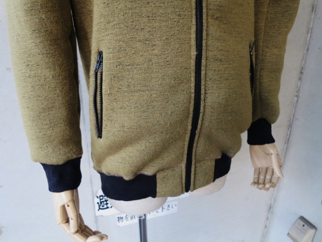 BLUE BEAR (MADE IN USA) ･･･ RECYCLE Fleece ZIP JACKET！★！_d0152280_17481192.jpg