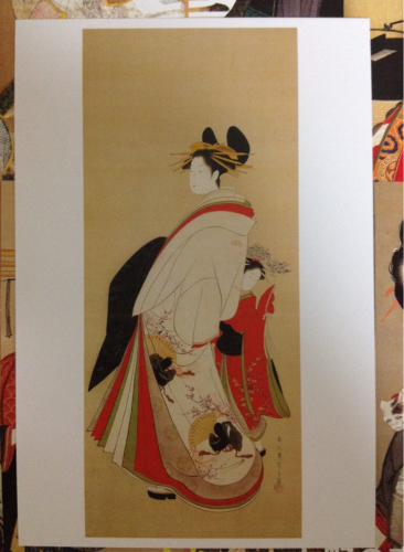 肉筆浮世絵、第4章より : 千日紅 花 〜 気ままにアート、好きなこと