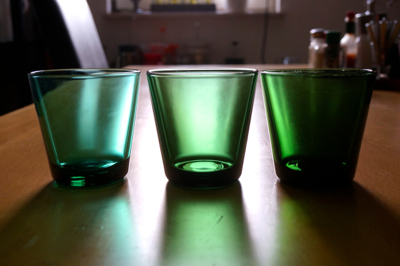 iittala kartio -21cl emerald : buckの気ままなblog。