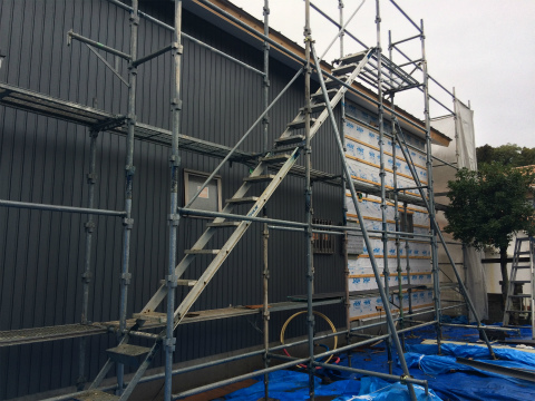 浜北於呂 Nさんの家-2 ★大工工事、板金工事_d0205883_814594.jpg