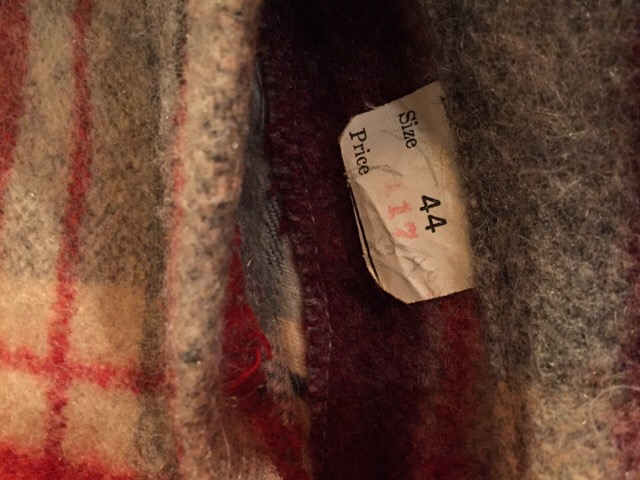 1月20日(水)大阪店ヴィンテージ入荷!#4 アメリカントラッド編!!Blanket JKT!!(大阪アメ村店)_c0078587_1352626.jpg