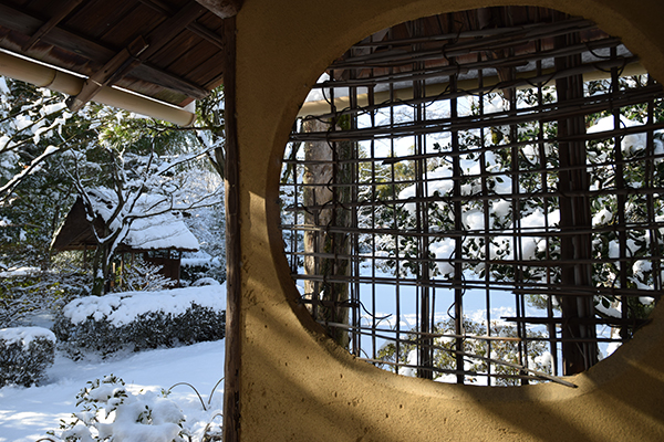 雪景色★日本庭園「有楽苑」や国宝「犬山城」が真っ白！_a0134734_1351485.jpg