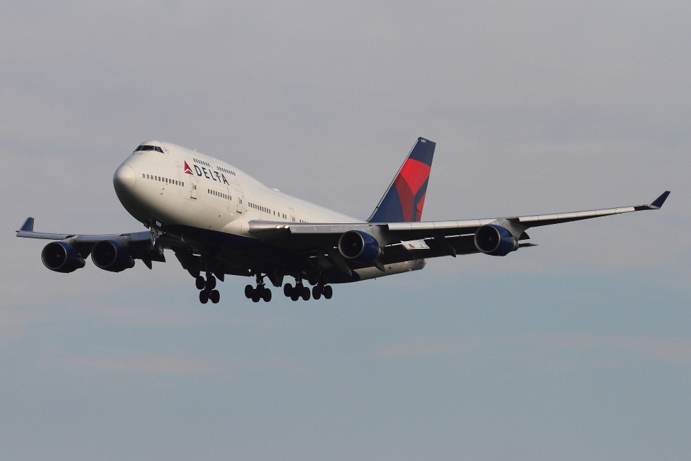 2015成田遠征2日目　その27　デルタ航空　B747-400のアプローチ_e0204891_19462936.jpg