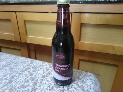 1/20夜勤明けのビールVol.259 サンクトガーレン ストロベリー・チョコレート・スタウト 330ml_b0042308_17535483.jpg