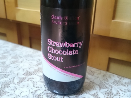 1/20夜勤明けのビールVol.259 サンクトガーレン ストロベリー・チョコレート・スタウト 330ml_b0042308_1754087.jpg