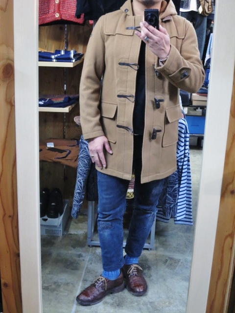 遅れましたが本命!?入荷です。。。Le minor 別注DUFFLE COAT JACKET!★!_d0152280_2473556.jpg