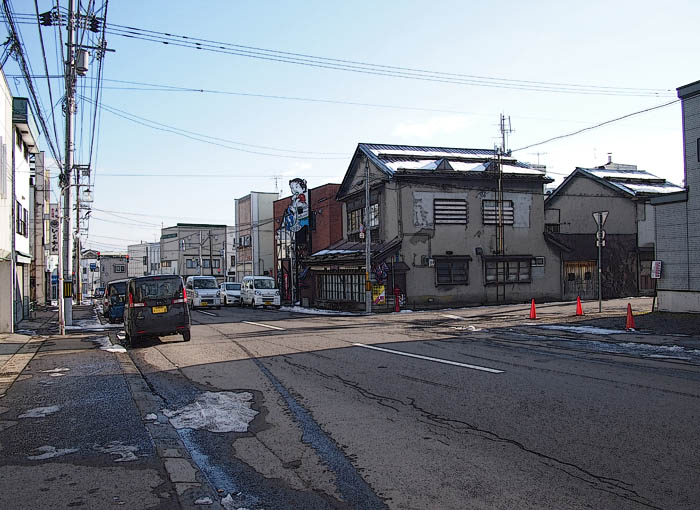 豊川町 小樽スケッチ