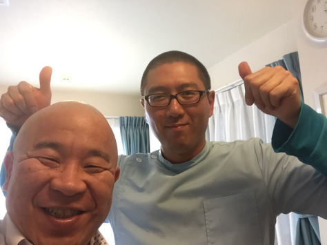 話聞禅 わもん名人の、クロちゃん ご来院。_a0112393_20223046.jpg