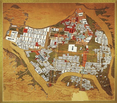 Amazon.co.jp: 絵図 （城郭図）和歌山県 紀伊國 和歌山城 江戸