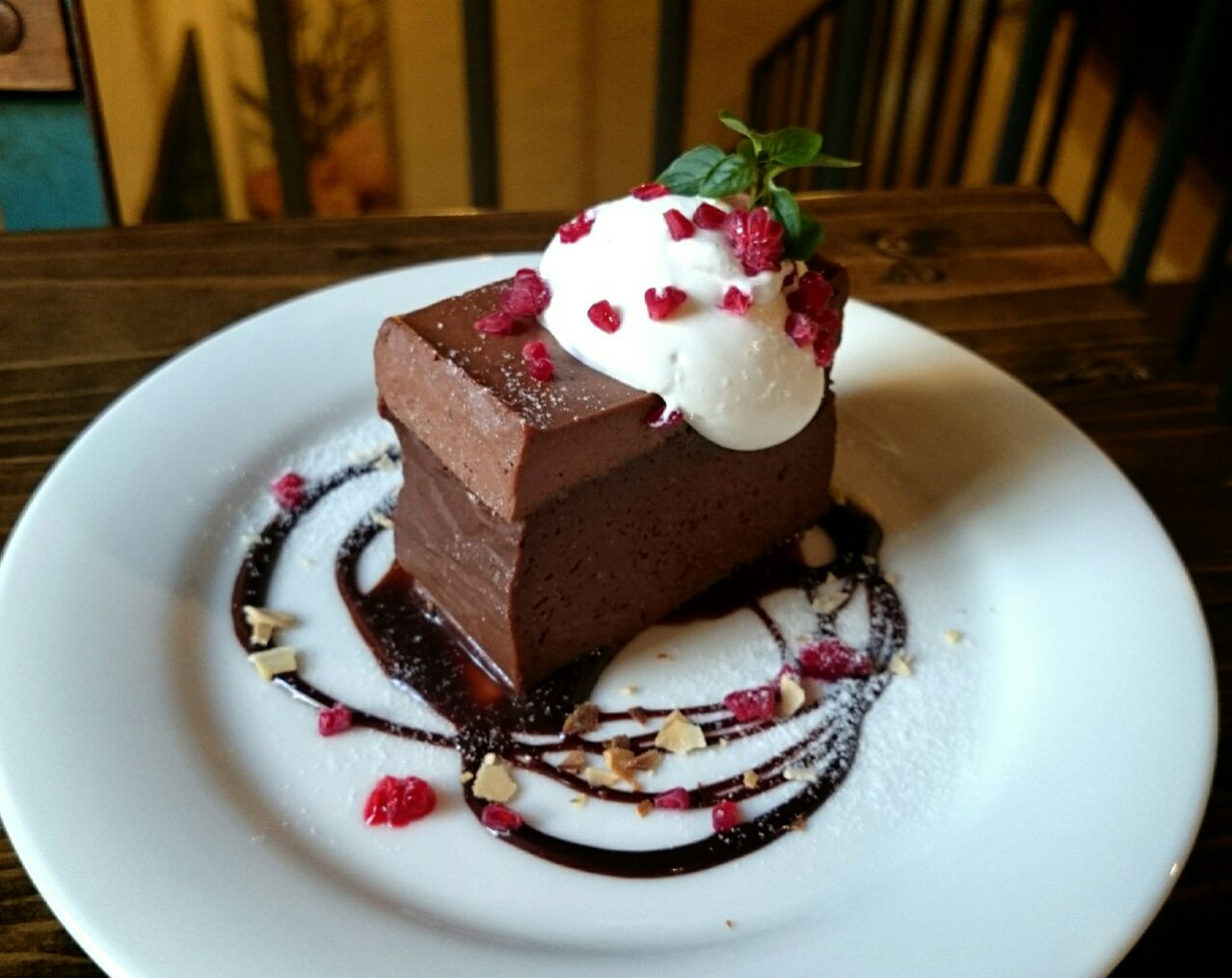 チョコのケーキ。_f0140845_1916682.jpg