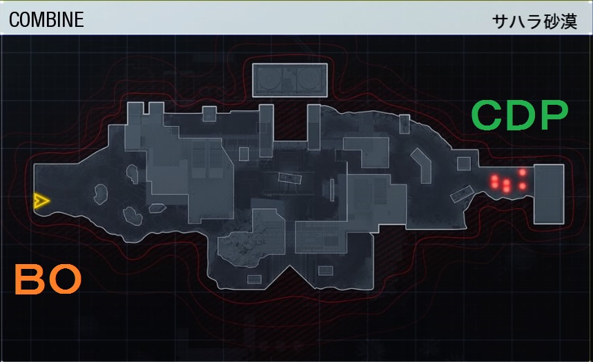 各マップ初期地点図　ＴＤＭ　＠CoD BO3_b0168174_15593230.jpg