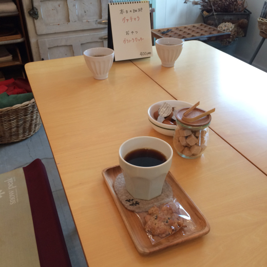 本日のoneday cafe。_a0164280_11112021.jpg