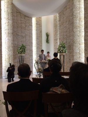 私的ブログ…お客様の結婚式出席( ̄^ ̄)ゞ_d0132688_17100590.jpg