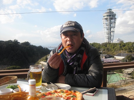 ★江の島だぁー!黒鯛だぁー!サザエ・ハマグリ焼き・シラス丼★_e0147297_17242392.jpg