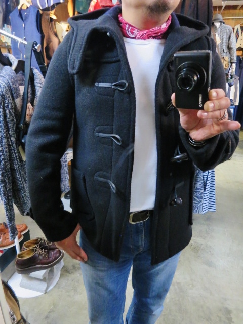 遅れましたが本命!?入荷です。。。Le minor 別注DUFFLE COAT JACKET!★!_d0152280_017345.jpg
