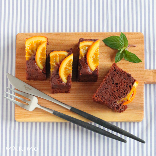 オレンジとチョコのケーキ 簡単お菓子レシピ Marimo Cafe