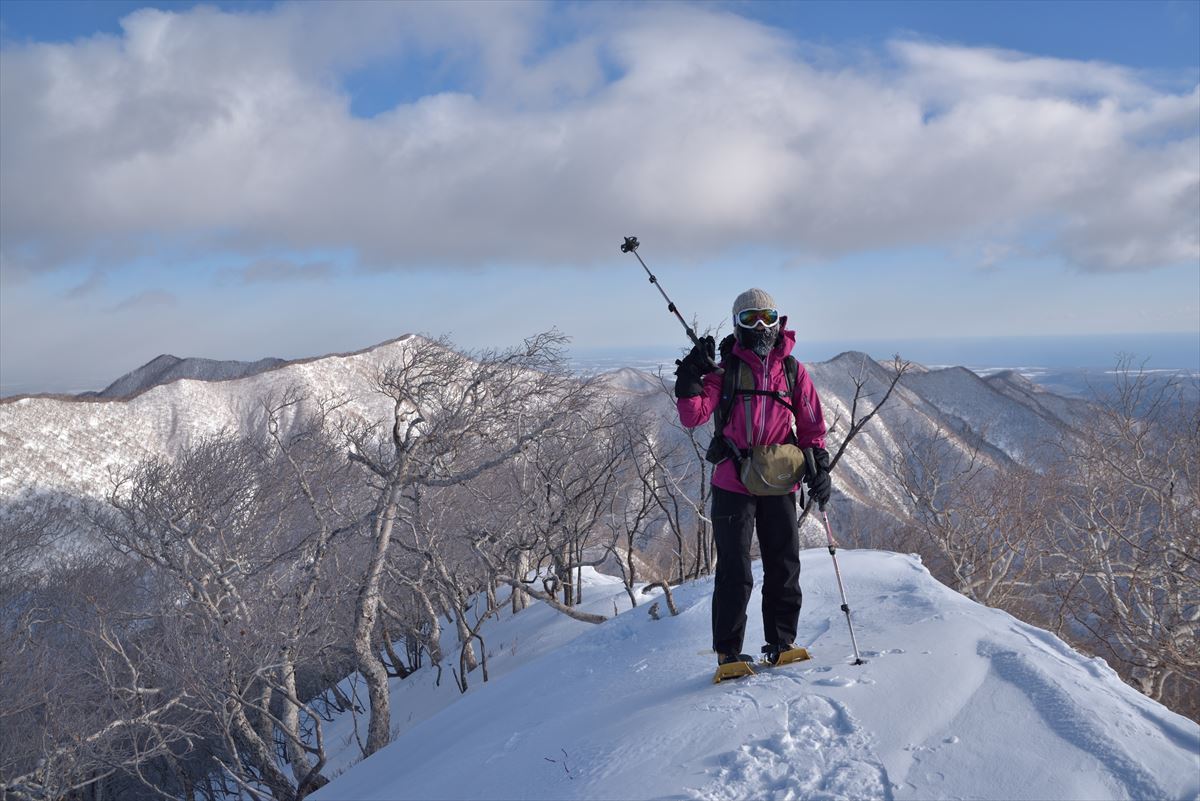 厳冬期の南日高・野塚岳～1月11日～_b0281366_17042609.jpg