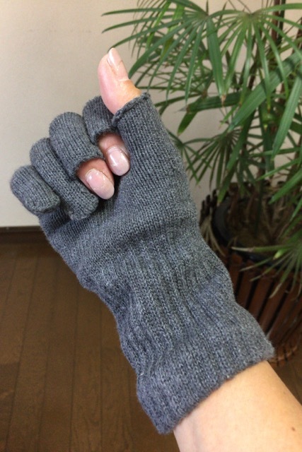 三本だけ指なしの手袋、便利だし寒くないよ_d0339885_16451215.jpg
