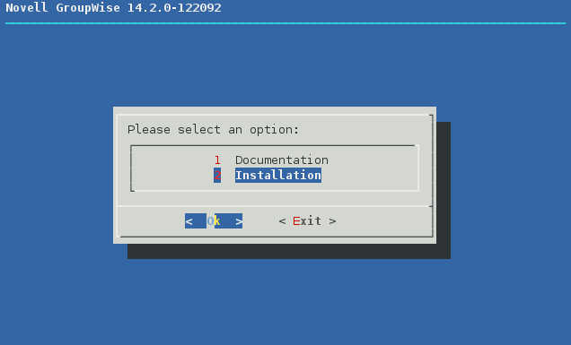 GroupWise 2014 R2 の SUSE Linux へのインストール_a0056607_1449419.jpg
